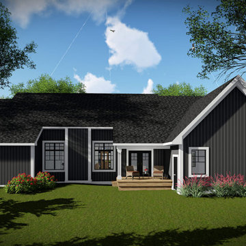Craftsman Ranch Plan #65418