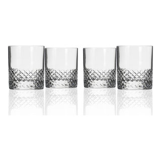 Rolf Glass Skull & Bones Martini Glasses - Single Glass