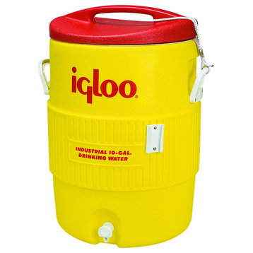 Igloo® 4101 Commercial/Industrial Water Cooler, 10 Gallon, Yellow