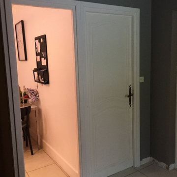 Refaire une entrée et un salon salle à manger