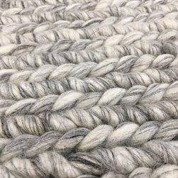 Textured Chucky Cable Braided Rug - Rugs