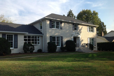 Example of a classic exterior home design in Charlotte