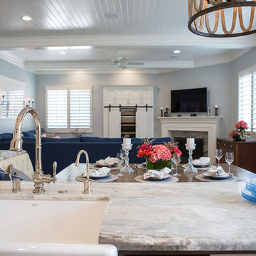 Whimsical Kitchen & Family Room