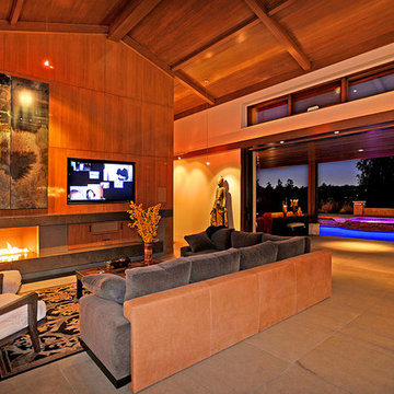 Contemporary Custom Home with Asian Influence