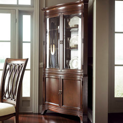 American Drew 091-860R Cherry Grove The New Generation Corner China - Buffets And Sideboards
