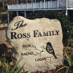 Personalized Landscape Boulders - Products