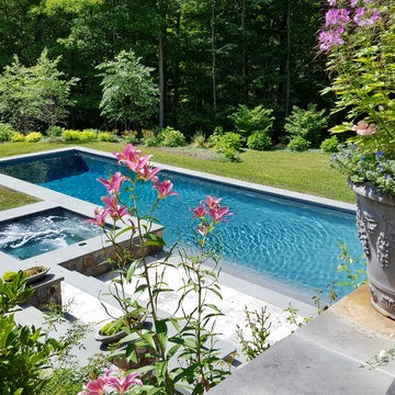 Redding Pool and Landscape