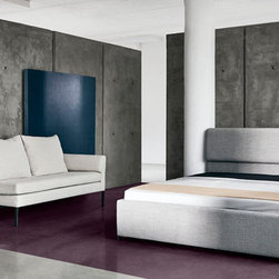 LOFT bed and 1arm loveseat - Platform Beds