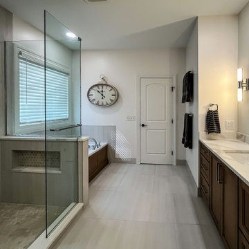 Primary Bath Remodel with Walk-in Closet System