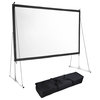 120" 16:9 Hd Home Outdoor Folding Projector Screen, Stand