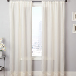 Blindsgalore Signature Drapery Panel: Batiste Sheer - Curtains