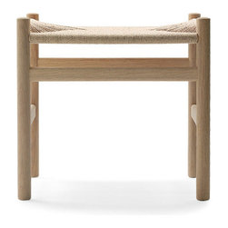 Wegner CH53 Stool - Wood - Bar Stools And Counter Stools