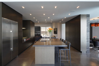This is an example of a modern kitchen in Las Vegas.