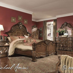 AICO Furniture - Windsor Court Bedroom Set - 700-BS - Bedroom Furniture Sets