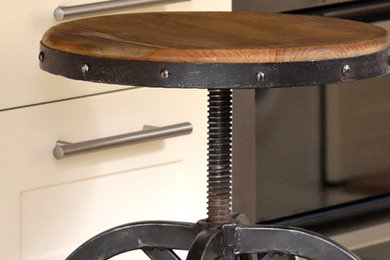 Kitchens - Steel Magnolias original adjustable stool