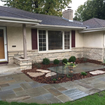 Front Entry Patio and Walk