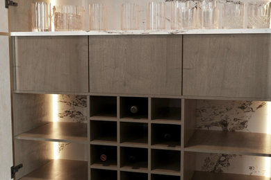 Design ideas for a wine cellar in London.