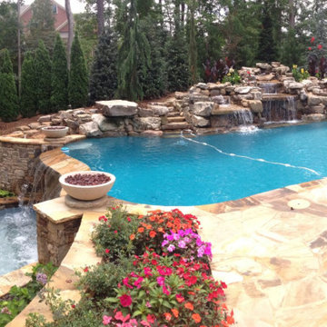 Free Form Swimming Pool: Dive into Timeless Elegance