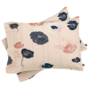 Deny Designs Khristian A Howell Mademoiselle In Pink Pillow Shams, Queen
