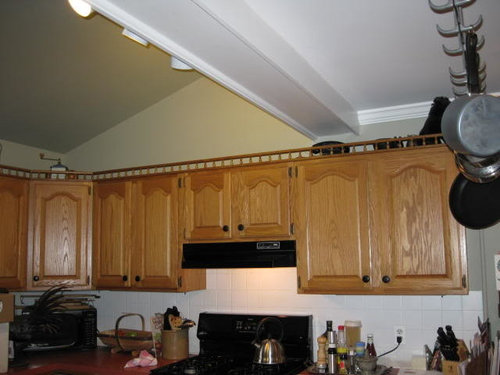 Height Of Uppers In Small Kitchen With Vaulted Ceiling Opinions