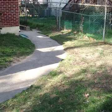 before Masonry Ramp