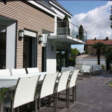 Rénovation exterieure d'une maison à Chantilly