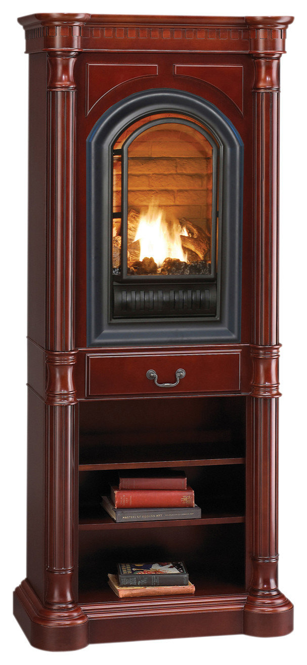 HearthSense Liquid Propane Ventless Gas Tower Fireplace 20,000 BTU