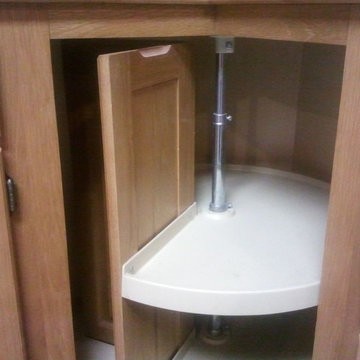 Lazy Susan Corner Cabinet Organizer