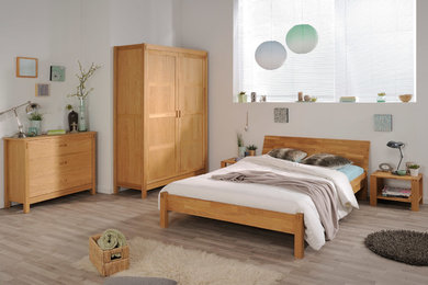 Danish bedroom photo in Other
