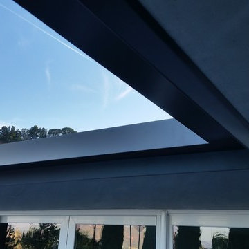 Fascia Wrap, Custom Sectional Slant Back Box Gutters in Studio City