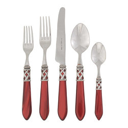 Aladdin Red Brilliant Flatware - Dinnerware