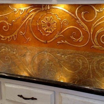 Kitchen - Glass Backsplashes & Countertops