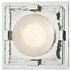 Hudson Valley Lighting 9811-PN Bourne LED 11 InchW Wall/Flush Mount, Chrome