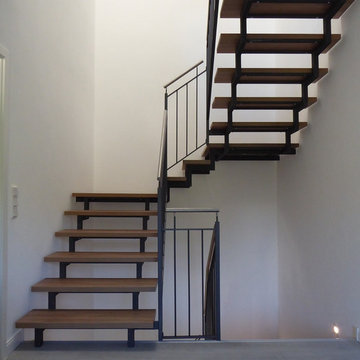 Neubau Treppenhaus_ Hacienda Eiche