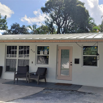 Carport , backyarad