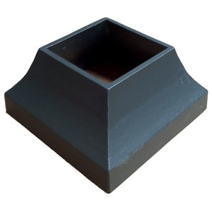 Spira Flat Post Cap Transitional Mailbox Accessories By 603