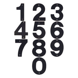 Door Corner - Oil Rubbed Bronze 5" House Numbers, #9 - House Numbers