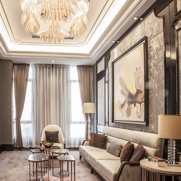Elegant Lobby + Model Home Design