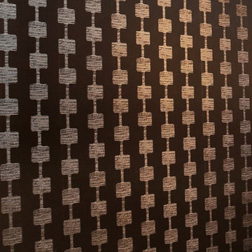 Black and Gold Geometric Wallpaper