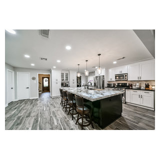 Modern Kitchen Transformation in Baytown Texas ( Full view ) - Modern ...