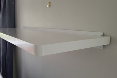 Floating Painted shelves 30mm thick