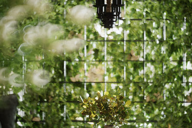 Example of a trendy home design design in Other