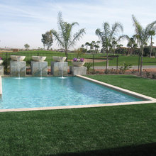 Synthetic Lawn Landscape Ideas
