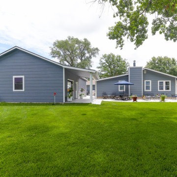 11th Street Detached Garage Build Before/Afters