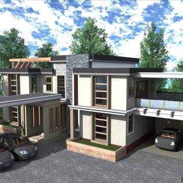 CONTEMPORARY MODERN HOUSE DESIGNS.