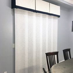 Sliding Glass Door Window Covering Solutions - Vertical Blinds