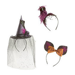 Costume Headbands - Set of 3 - Holiday Decorations