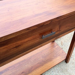 Wooden Duck Modern Console in recycled Teak - Console Tables
