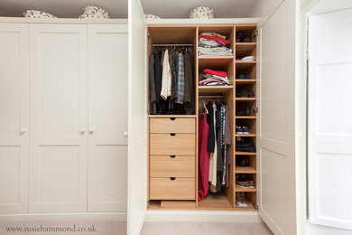 Design ideas for a storage and wardrobe in Cornwall.
