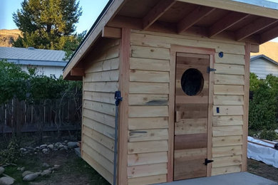 Inspiration for an exterior home remodel in Seattle